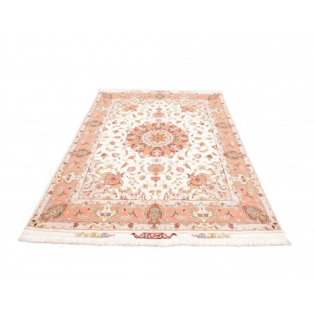 Tappeto Tabriz 70 Raj Persia beige marrone 148x219