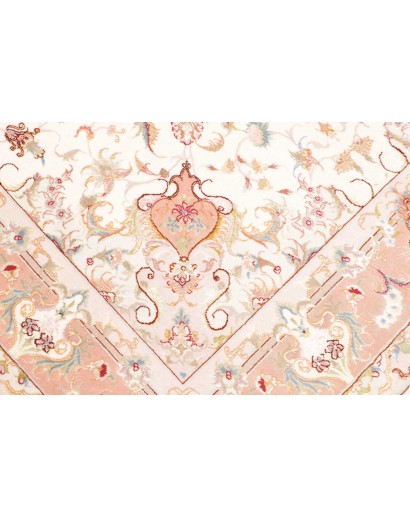Tappeto Tabriz 70 Raj Persia beige marrone 148x219
