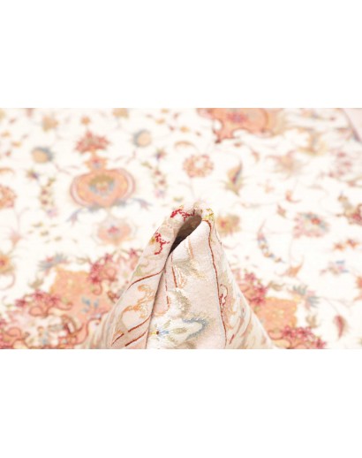 Tappeto Tabriz 70 Raj Persia beige marrone 148x219