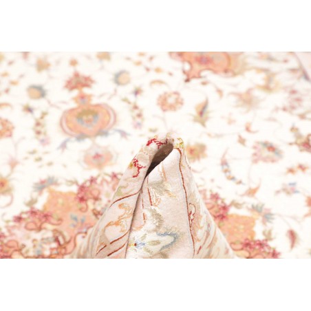 Tappeto Tabriz 70 Raj Persia beige marrone 148x219