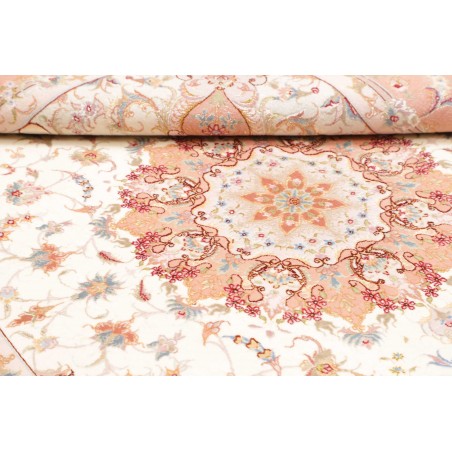 Tappeto Tabriz 70 Raj Persia beige marrone 148x219