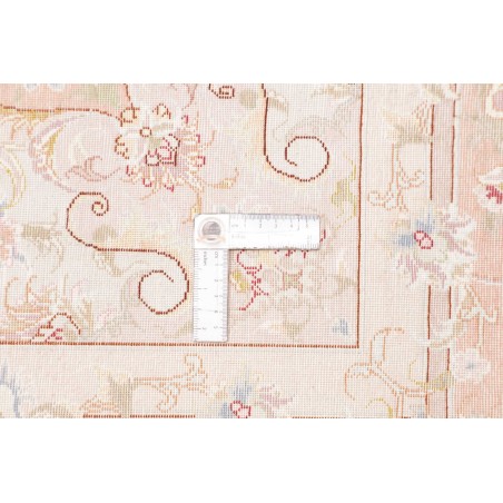 Tappeto Tabriz 70 Raj Persia beige marrone 148x219