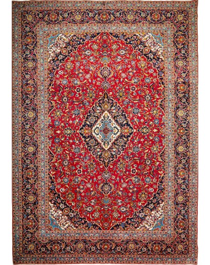 Tappeto Ardakan Persia marrone blu 300x423