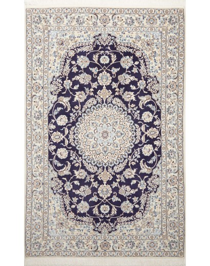 Tappeto Nain 9La Persia bianco grigio 135x208