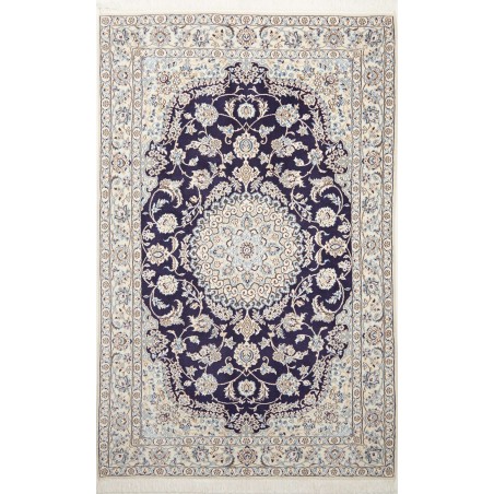 Tappeto Nain 9La Persia bianco grigio 135x208