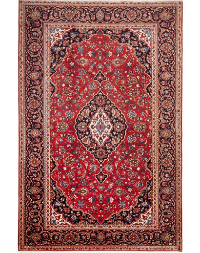 Tappeto Ardakan Persia marrone giallo 198x303