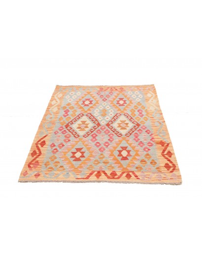 Tappeto Kilim Afghanistan marrone 105x149