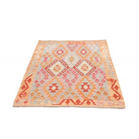 Tappeto Kilim Afghanistan marrone 105x149