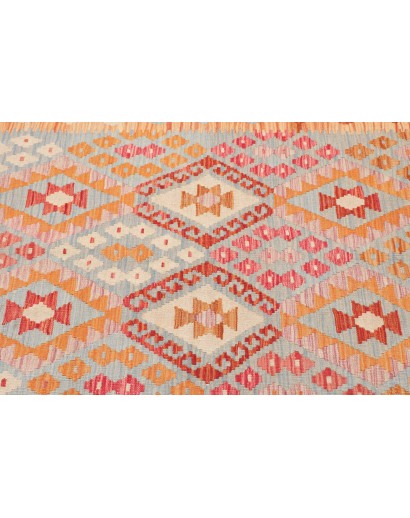 Tappeto Kilim Afghanistan marrone 105x149