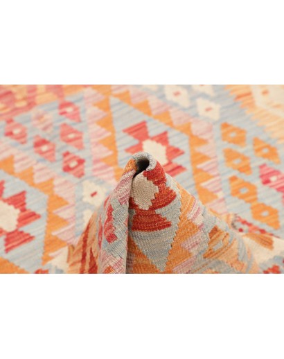 Tappeto Kilim Afghanistan marrone 105x149