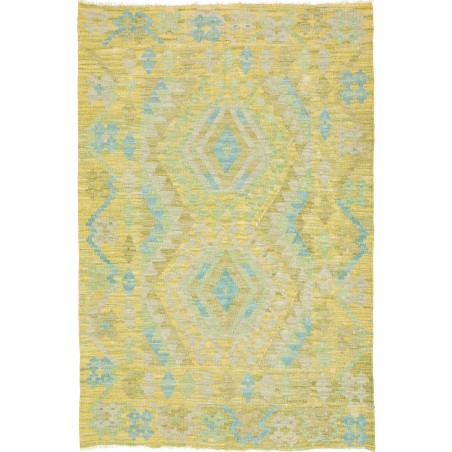 Tappeto Kilim Afghanistan marrone beige 101x150