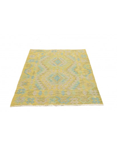 Tappeto Kilim Afghanistan marrone beige 101x150