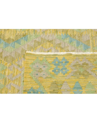 Tappeto Kilim Afghanistan marrone beige 101x150