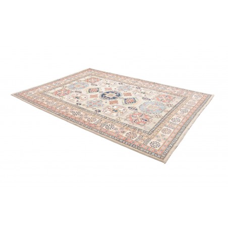 Tappeto Kazak Afghanistan bianco 203x294