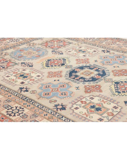 Tappeto Kazak Afghanistan bianco 203x294