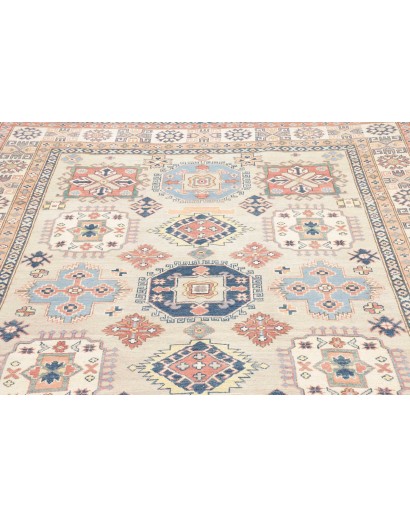 Tappeto Kazak Afghanistan bianco 203x294