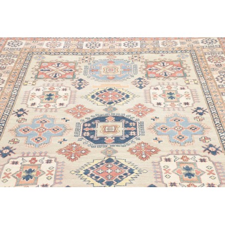 Tappeto Kazak Afghanistan bianco 203x294