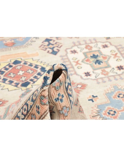 Tappeto Kazak Afghanistan bianco 203x294