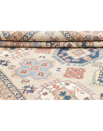Tappeto Kazak Afghanistan bianco 203x294