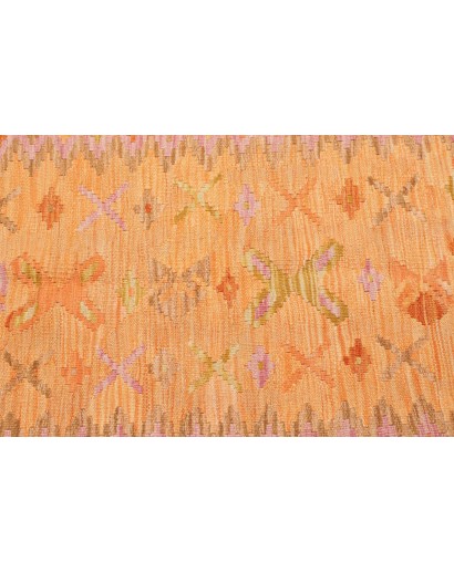 Tappeto Kilim Afghanistan marrone 103x149
