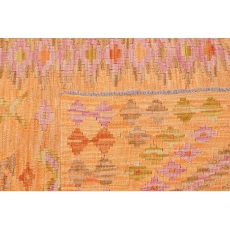 Tappeto Kilim Afghanistan marrone 103x149