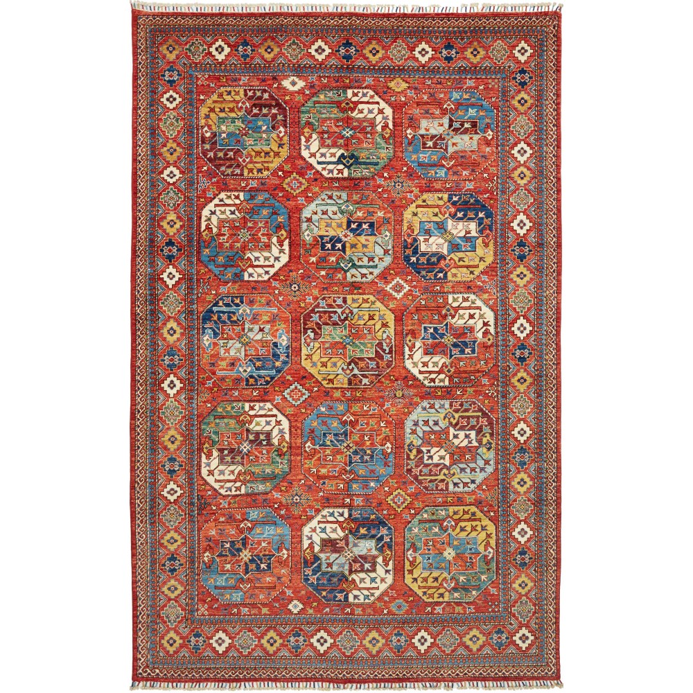 Tappeto Zigler Fine Pakistan marrone grigio 195x310