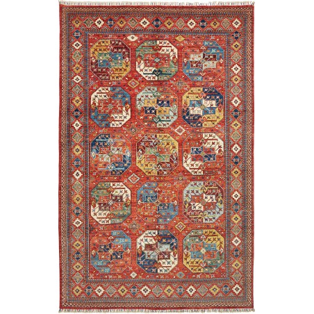 Tappeto Zigler Fine Pakistan marrone grigio 195x310