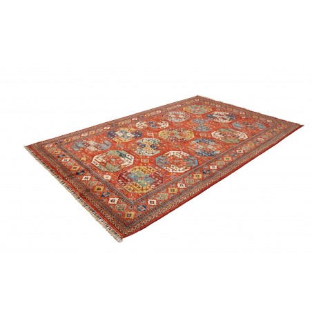 Tappeto Zigler Fine Pakistan marrone grigio 195x310