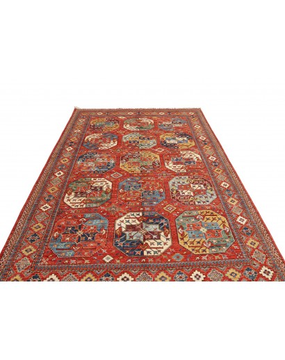 Tappeto Zigler Fine Pakistan marrone grigio 195x310