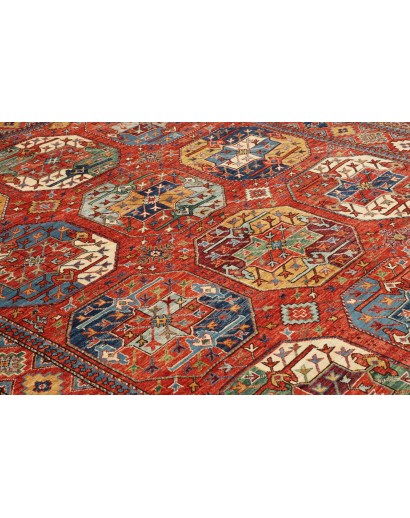 Tappeto Zigler Fine Pakistan marrone grigio 195x310