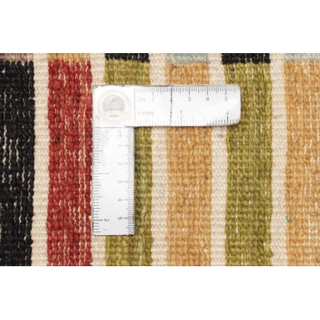 Tappeto Barjesta Pakistan marrone giallo 195x304