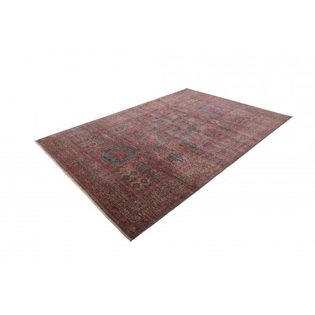 Tappeto Mamlouk Pakistan azzurro grigio 197x292
