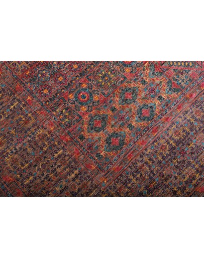 Tappeto Mamlouk Pakistan azzurro grigio 197x292