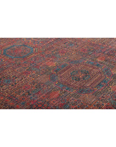 Tappeto Mamlouk Pakistan azzurro grigio 197x292