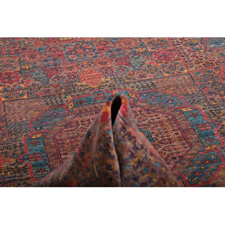 Tappeto Mamlouk Pakistan azzurro grigio 197x292