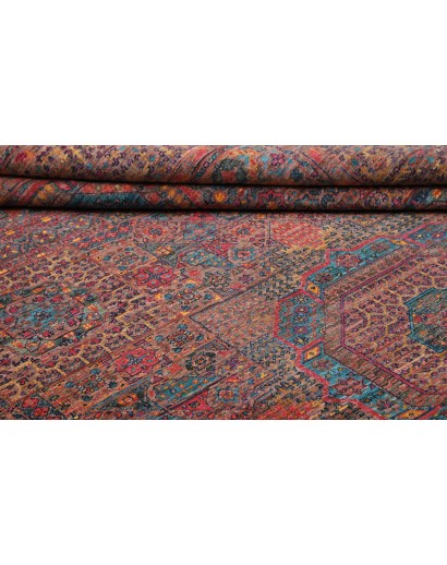Tappeto Mamlouk Pakistan azzurro grigio 197x292