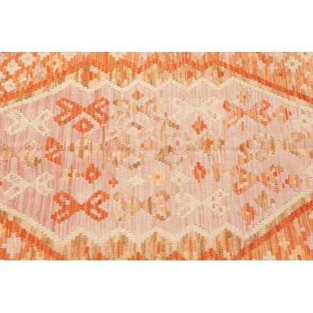 Tappeto Kilim Afghanistan marrone arancione 105x146