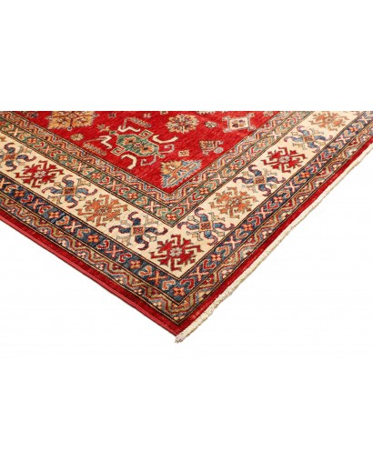 Tappeto Kazak Fine Pakistan marrone rosso 209x290