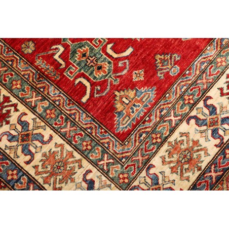 Tappeto Kazak Fine Pakistan marrone rosso 209x290