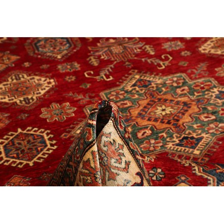 Tappeto Kazak Fine Pakistan marrone rosso 209x290