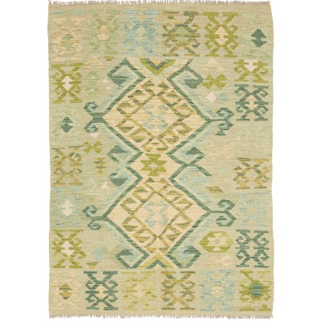Tappeto Kilim Afghanistan marrone 102x143
