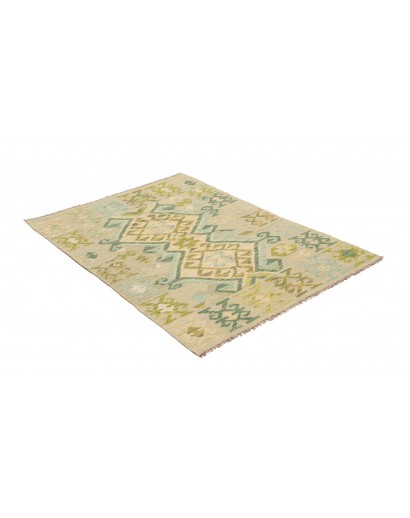 Tappeto Kilim Afghanistan marrone 102x143