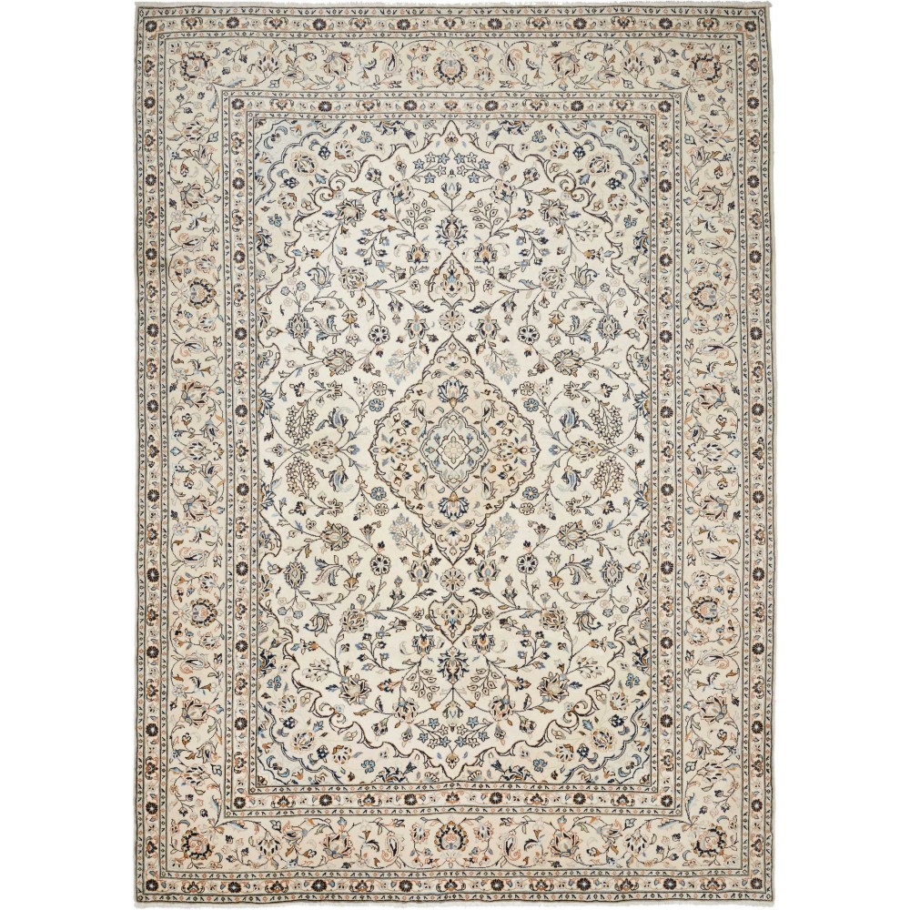 Tappeto Kashan Persia bianco 248x352 Tappeto Kashan Persia bianco 248x352