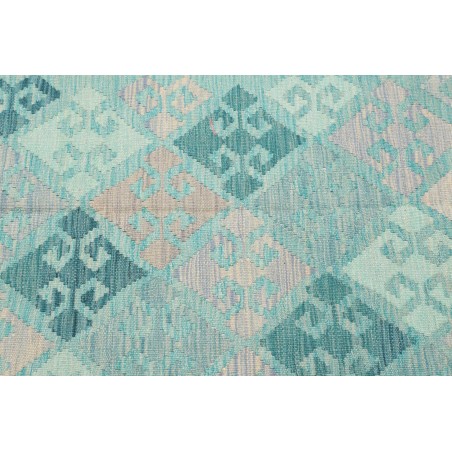 Tappeto Kilim Afghanistan azzurro 96x152