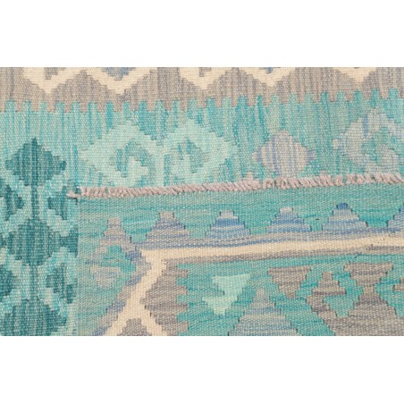 Tappeto Kilim Afghanistan azzurro 96x152