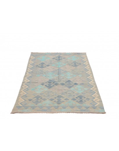 Tappeto Kilim Afghanistan beige grigio 99x160