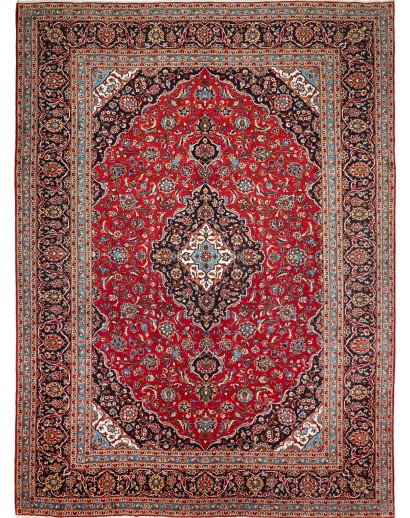 Tappeto Ardakan Persia marrone blu 293x402