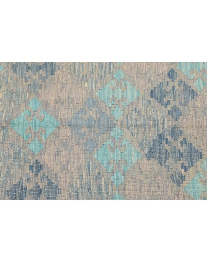 Tappeto Kilim Afghanistan beige grigio 99x160