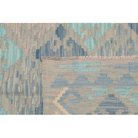 Tappeto Kilim Afghanistan beige grigio 99x160