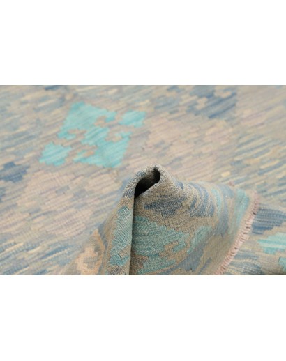 Tappeto Kilim Afghanistan beige grigio 99x160